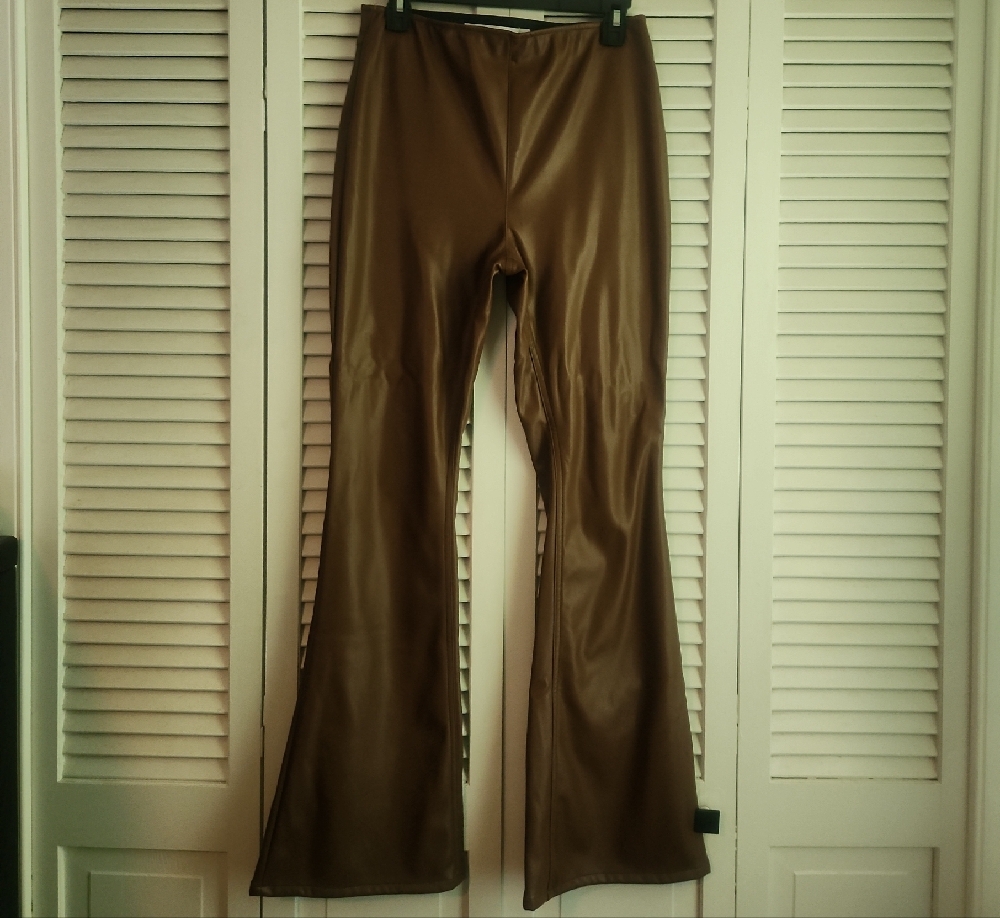 Tinseltown Brown Flared Pants